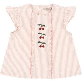 Ellie Bluse, Peony Stripe, 98 cm