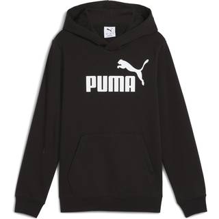 Men&#39;s Puma ESS No. 1 Logo Hoodie Youth, Black, Size 11-12Y, Clothing - Black - 11-12Y