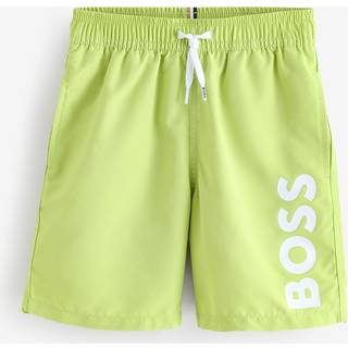 BOSS BOSS Green Vertical Logo Swin Shorts