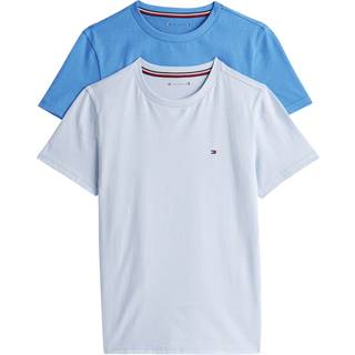 Tommy Hilfiger Tommy Hilfiger Blue Underwear Short Sleeve 100% Cotton T-Shirts 2 Pack