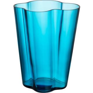 Iittala Alvar Aalto vase turkis 270 mm