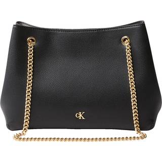 Calvin Klein Skuldertaske Minimal Monogram - Sort