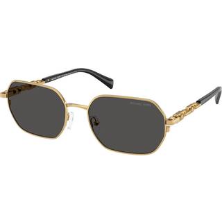 Michael Kors Unisex MK1165 SAINT MARTIN 189687 Solbriller Metal Guld Grå Geometrisk Normal