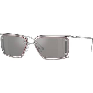 Diesel DL1002 103/6G 57 Solbriller Mænd Silver - Shiny Silver Red Laminate - 57mm