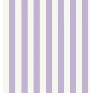 Next Lilac Craft Stripe 10M Wallpaper