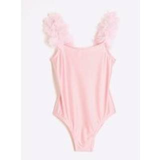 River Island River Island Pink 3D Flower Swimsuit