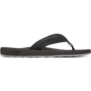 Next Black Textured Flip Flops