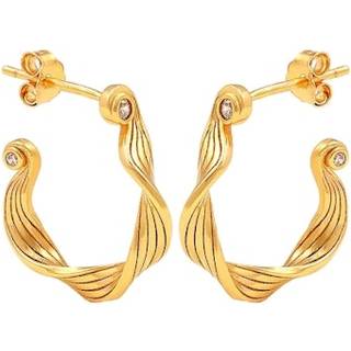 Hultquist Audrey øreringe i forgyldt