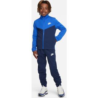 Nike Poly Chevron Tracksuit Junior, Blue - 10-12Y