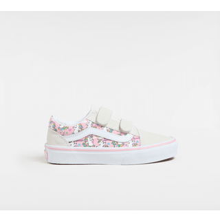 Vans Piger Old Skool Velcro Unicorn Sneakers Marshmallow/Pink