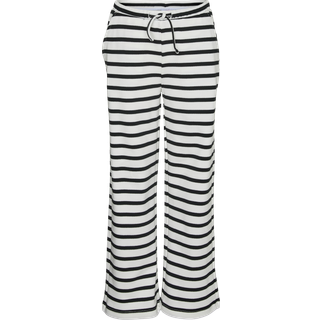 VERO MODA GIRL Wide Pants Tala Snow White Black