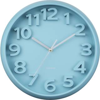 Karlsson Elevated Classic Numbers Vægur KA6052BL - Unisex - 33 cm - Quartz