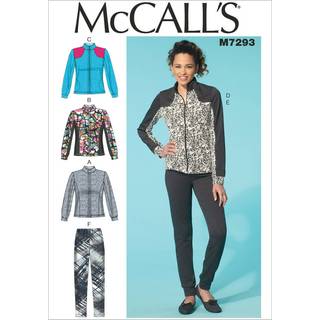 McCalls m?nstre M7293 Misses 'jakker og buksest?rrelse F5 (16-18-20-22-24)