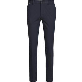 BOSS BLACK Kaiton Structured Cotton Pants Dark Blue