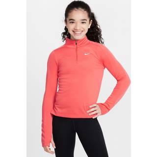 Nike Nike Ember Red Dri-FIT Long Sleeve Half Zip Top