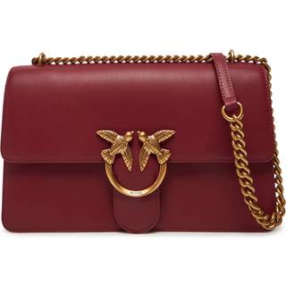 Pinko Love One Classic Skuldertaske bordeaux