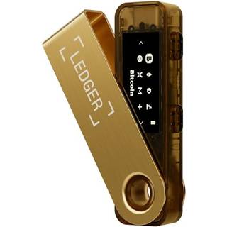 Ledger Nano S Plus - crypto - hardware wallet - Guld