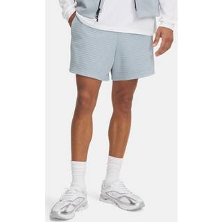 Under Armour Unstoppable Fleece Grid Men's 5.75" Shorts Harbor Blue / Black XL