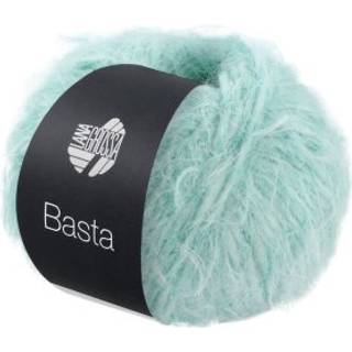 Lana Grossa Basta 17 Sart blå Indhold: 50% ren, ny merinould, 50% polyamid Vægt/Længde: 50 g = ca. 100 meter Anbefalede pinde: 6 mm Strikkefasthed: 10 x 10 cm = 15 m x 20 p Vask:Håndvask / Tørres fladt.