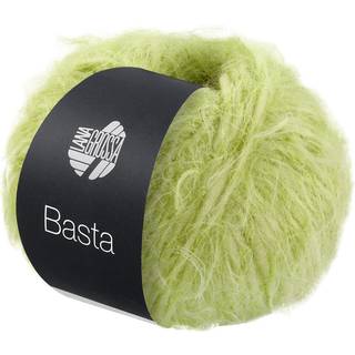 Lana Grossa Basta 16 Duggrøn Indhold: 50% ren, ny merinould, 50% polyamid Vægt/Længde: 50 g = ca. 100 meter Anbefalede pinde: 6 mm Strikkefasthed: 10 x 10 cm = 15 m x 20 p Vask:Håndvask / Tørres fladt.