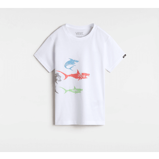 Vans - Little Kids The Pack T-Shirt (2-8 Years), White, Size: 6-7Y - White - 6-7Y