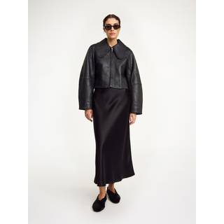 Rowani læderjakke - Black - 34