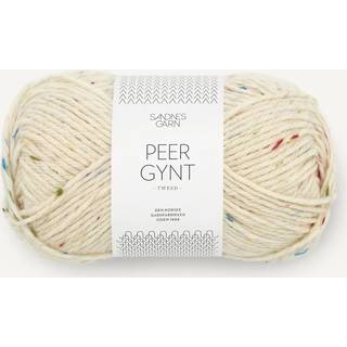 Peer Gynt garn fra Sandnes Garn - Natur med tutti frutti tweed