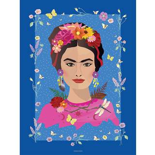 Nyhed: Frida Kahlo - Støtteplakat 50x70 cm fra ViSSEVASSE
