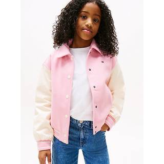 Back Logo Varsity Bomber Jacket