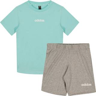 adidas adidas Green Essentials 100% Cotton Shorts T-Shirt Set