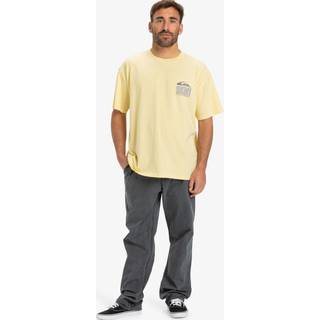 Quiksilver GH QS World Force S/S T-shirt Herrer størrelse M farve beige