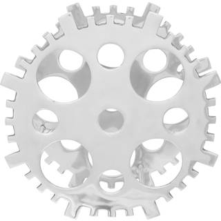 Vinfad Sølv 39 x 39 x 14 cm Aluminium