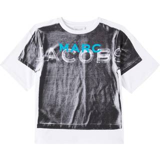 Marc Jacobs Kids Printed cotton jersey T-shirt - white - Y 4