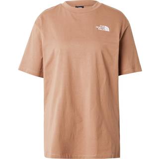 The North Face Women's S/S Essential Oversize Tee T-shirt Damer størrelse XS farve brun