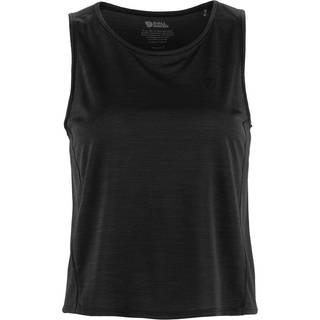 Fjällräven Women's Abisko Lite Tank Tank Top Damer størrelse XS farve sort