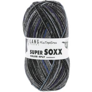 Lang Yarns Super Soxx Color 4-ply 452 Indhold: 75% ny uld, 25% polyamid Vægt/længde: 100 g = ca. 420 meter Anbefalede pinde: 2.5-3.5 mm. Strikkefasthed: 10 x 10 cm = 30 m x 41 p Vask: Maskinvask 40 ℃ / Kan tørretumbles / Brug aldrig skyllemiddel.