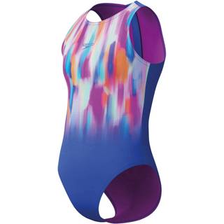 Girls' Printed Hydrasuit Blue/Pink