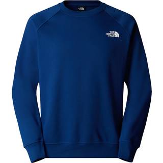 The North Face Men's Raglan Redbox Crew Estate Blue/TNF White, M