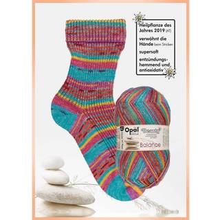 Opal Beauty Balance 11402 Tidløs Glæde Indhold: 75% Virgin uld, 25% Polyamid Vægt/længde: 100 g = ca. 425 meter Anbefalede pinde: 2,5 mm Strikkefasthed: 10 x 10 cm = 30 m x 42 p Vask: Maskinvask 40 ℃ / Tåler ikke tørretumbling / Brug aldrig skyllemiddel.