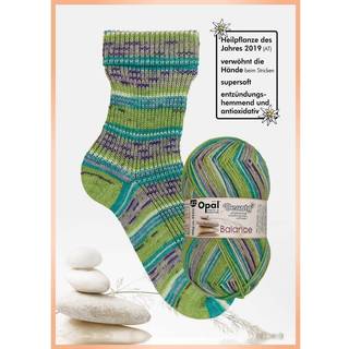 Opal Beauty Balance 11404 Selverkendelse Indhold: 75% Virgin uld, 25% Polyamid Vægt/længde: 100 g = ca. 425 meter Anbefalede pinde: 2,5 mm Strikkefasthed: 10 x 10 cm = 30 m x 42 p Vask: Maskinvask 40 ℃ / Tåler ikke tørretumbling / Brug aldrig skyllemiddel.