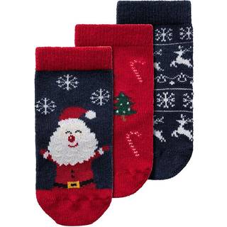 NAME IT 3-Pak Julesokker Richristmas Dark Sapphire