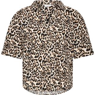 B.YOUNG dame skjorte BYFALAKKA - Rainy Day Leopard Mix - 36