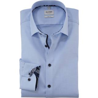 OLYMP Herren Hemd blau