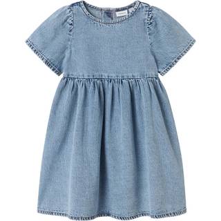 NAME IT Denim Kjole Gemma Loose Medium Blue Denim