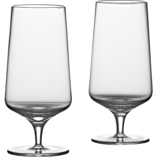Rocks Ølglas 2 stk. fra Zone Denmark - Klar farve - Mundblæst blyfrit krystalglas