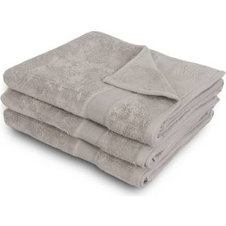 Bambus badelagen - 100x150 cm - Sand - Bløde luksus håndklæder fra Excellent - By Borg