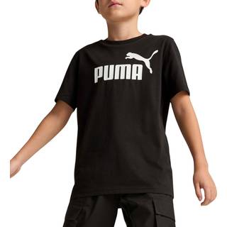 Men&#39;s Puma ESS No. 1 Logo Tee Youth, Black, Size 13-14Y, Shop - Black - 13-14Y