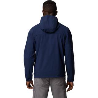 Columbia Heather Canyon II Hooded Jacket Softshelljakke Herrer størrelse L farve blå