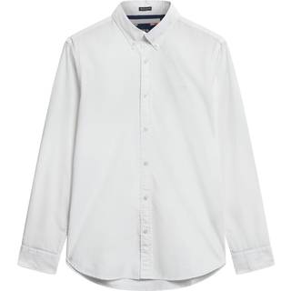 Superdry Superdry White Essentials Tailored Lite 100% Cotton Shirt