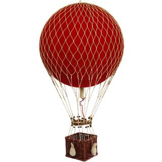 Authentic Models Royal Aero Luftballon Fløjl Ø32 Cm - Dekorative Accessories Papir Rød - AP163VR